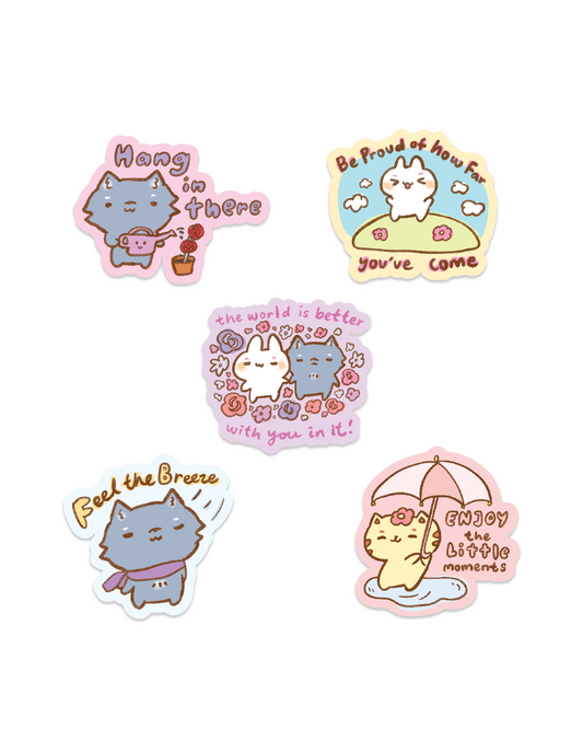 Feed Good Vibes - Sticker Packs!