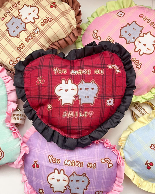 Puff Heart Charm - Bag Charms