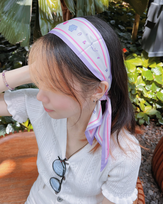 Tea Time! Cute Twilly Ribbon Scarf - 2 styles