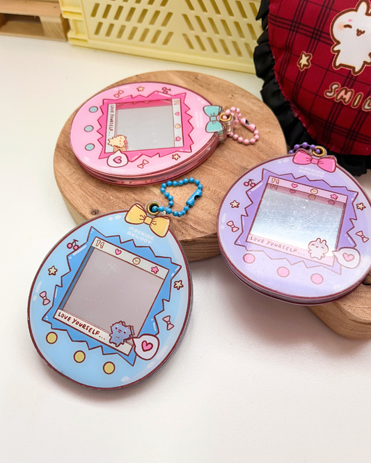 Tamagotchi Mirror Charm - Acrylic Charms
