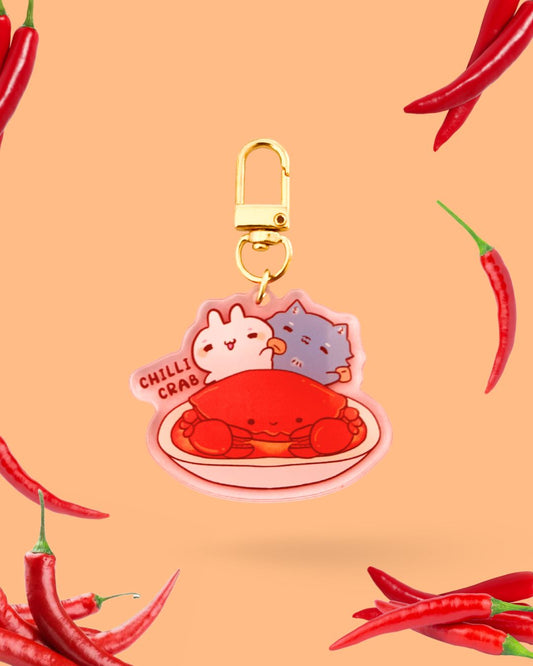 Chili Crab! Singapore Food Series - Acrylic Charms