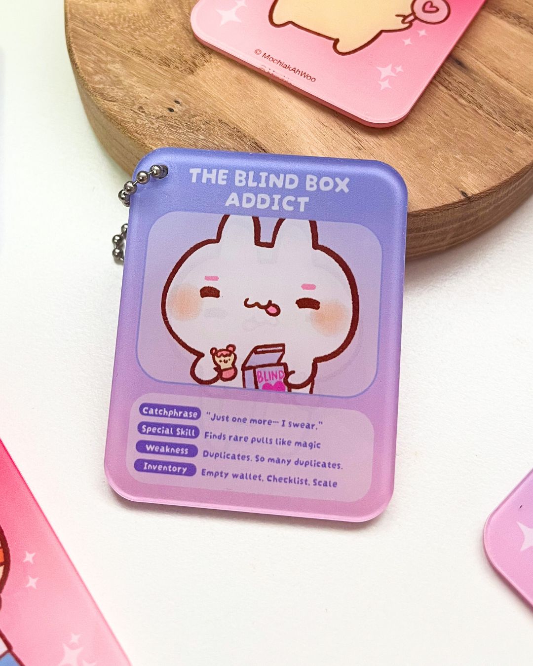 Hobby Trading Card - Acrylic Charms