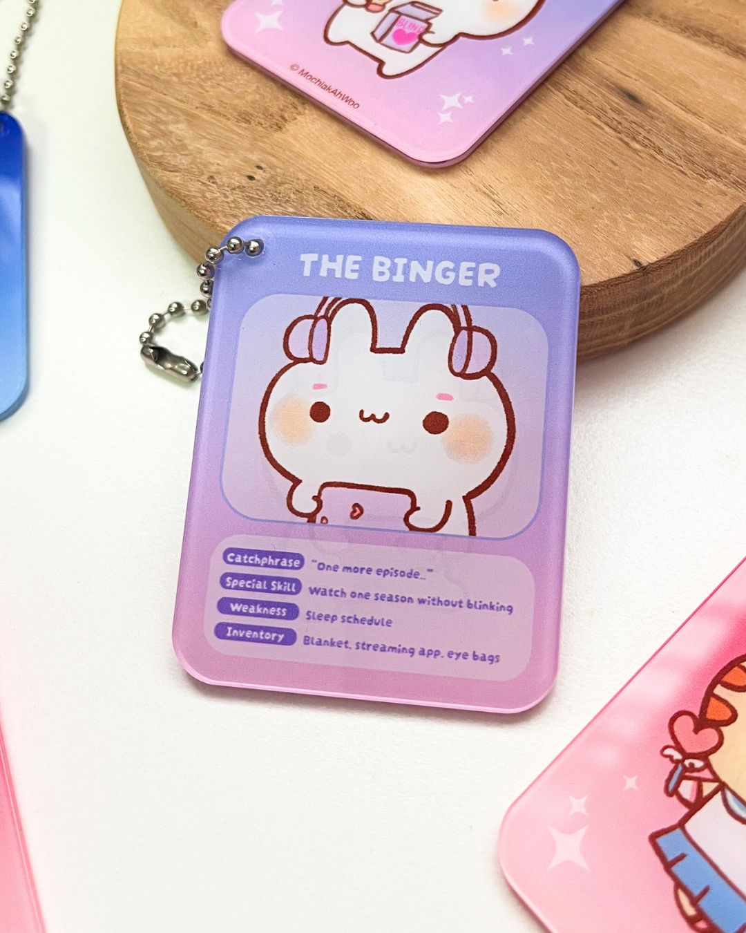 Hobby Trading Card - Acrylic Charms