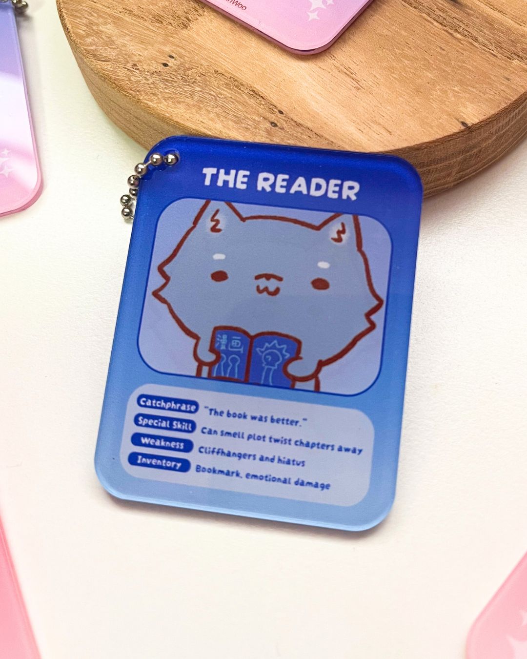 Hobby Trading Card - Acrylic Charms