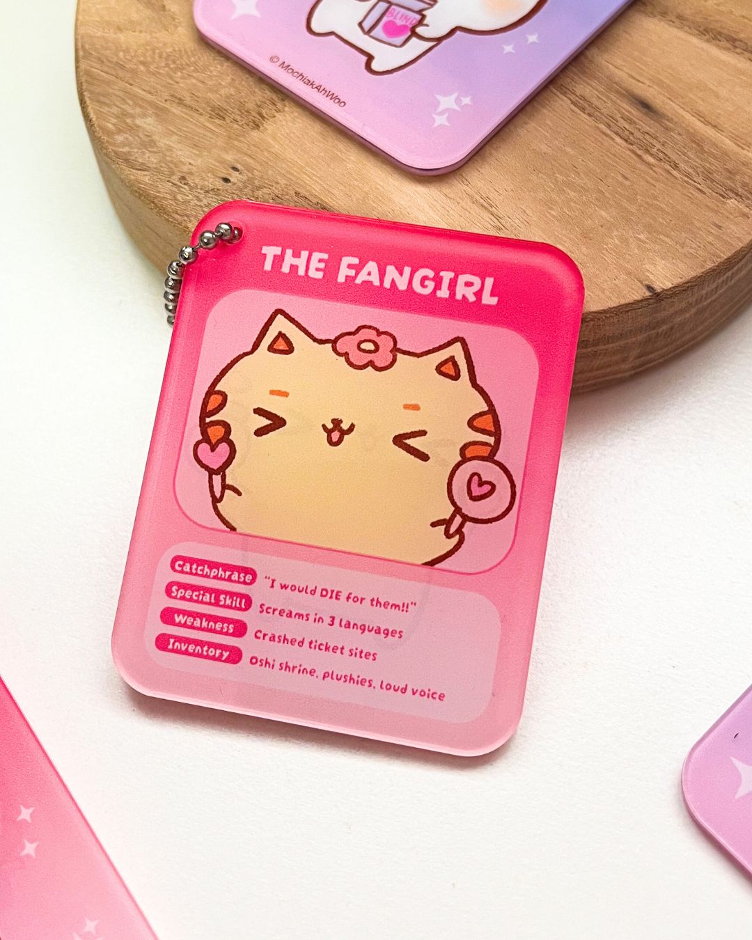 Hobby Trading Card - Acrylic Charms