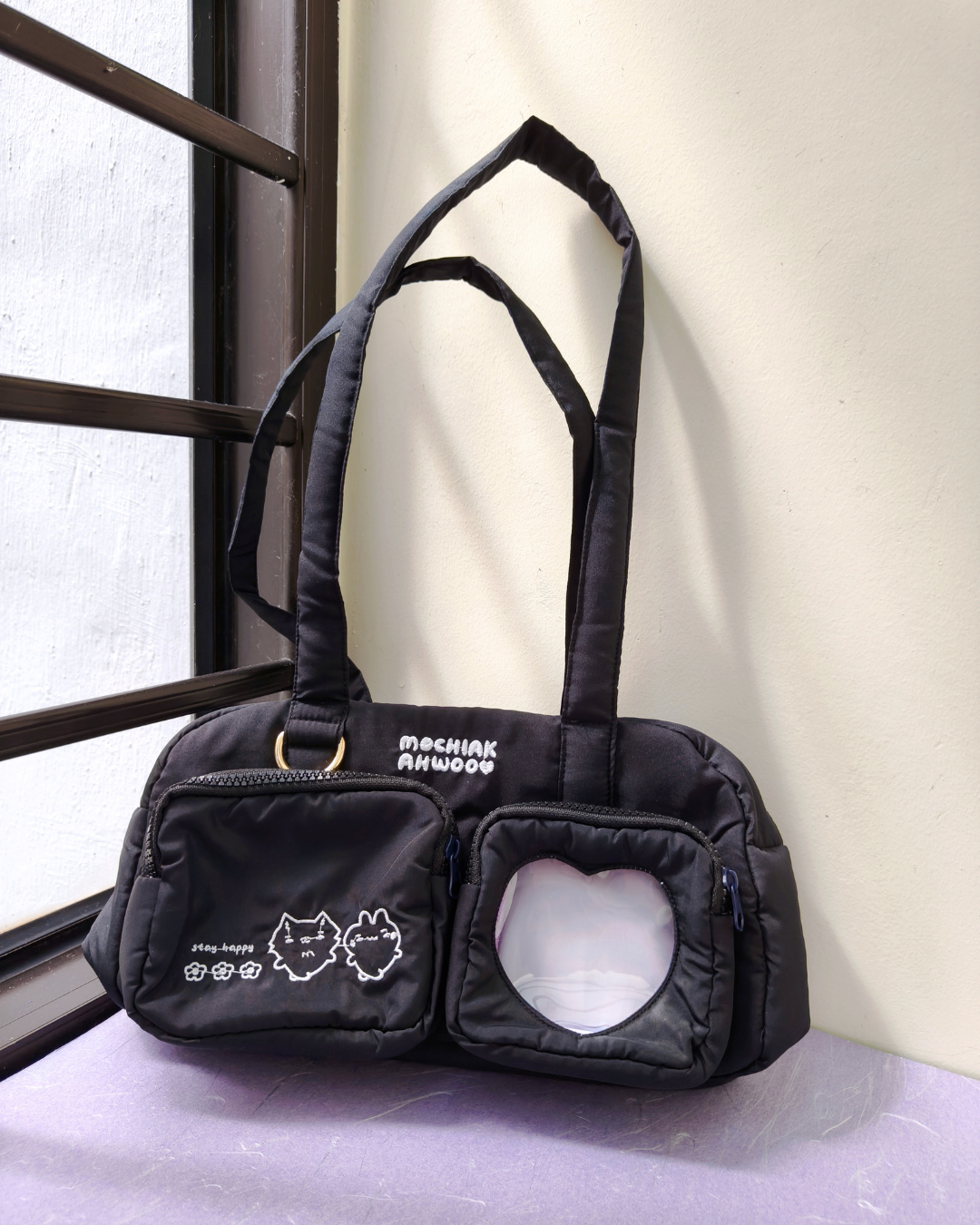 Puffy Bowling Bag (Black)