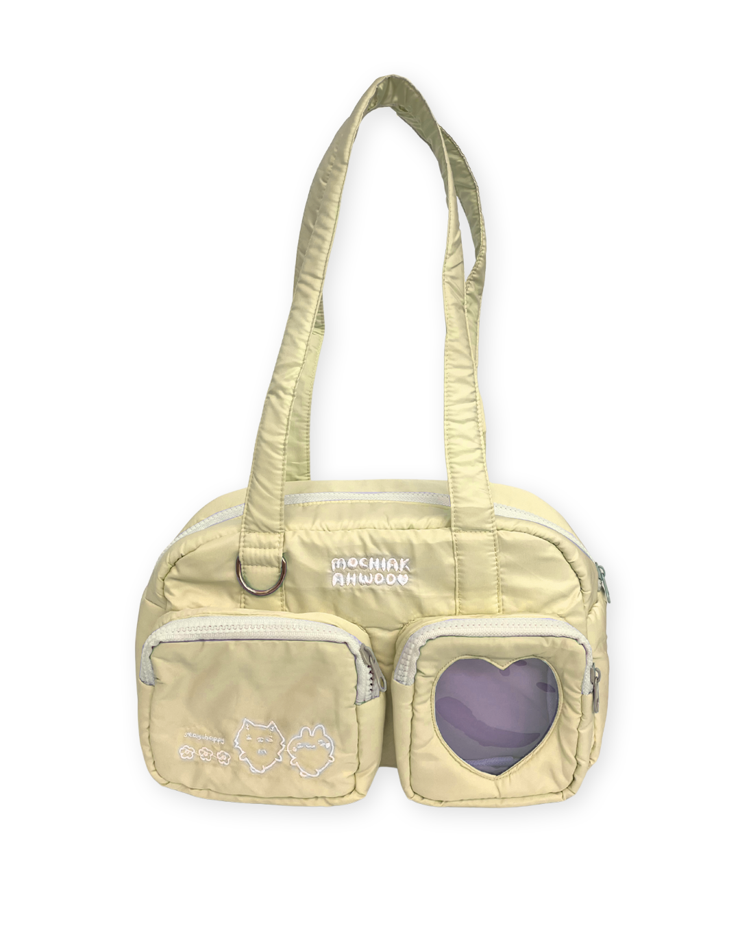 Puffy Bowling Bag (Soft Yellow)