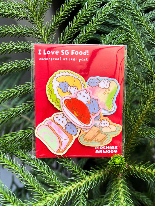 I Love Singapore Food - Sticker Packs!