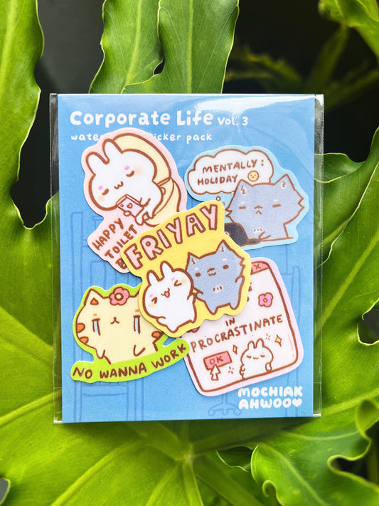 Corporate Life Volume 3 - Sticker Packs!