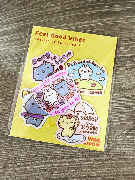 Feed Good Vibes - Sticker Packs!
