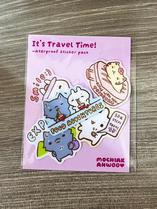 It's Travel Time - Sticker Packs!