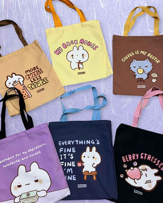 Everyday Mood Tote Bags (6 Designs)