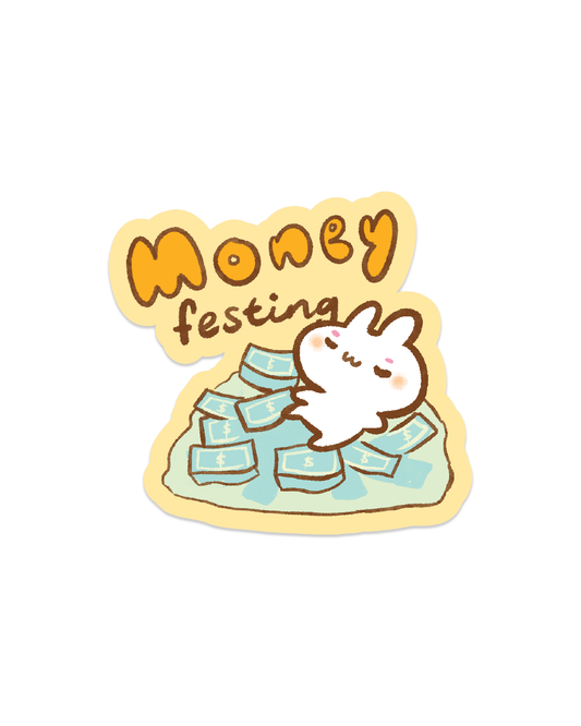 Moneyfesting - Die Cut Stickers!