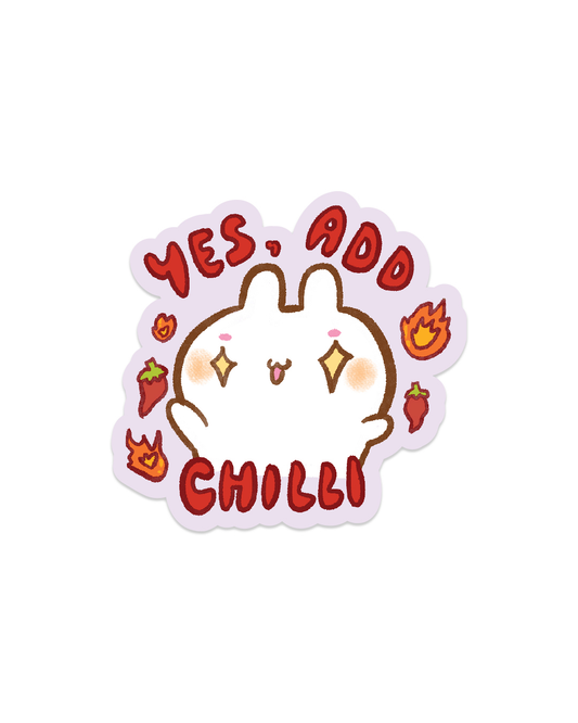 Yes, Add Chilli - Die Cut Stickers!
