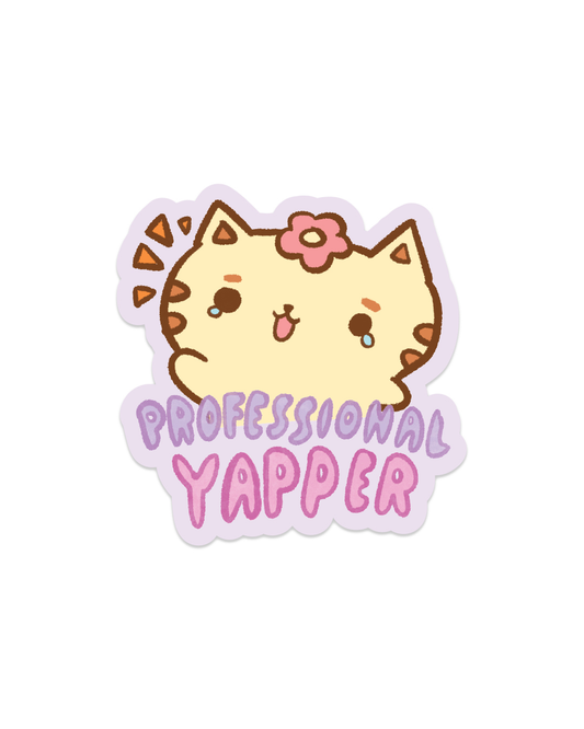 Professional Yapper - Die Cut Stickers!