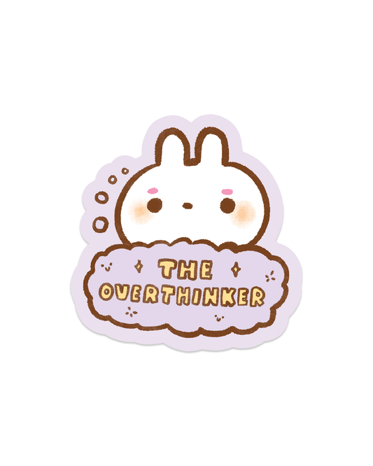 Overthinker - Die Cut Stickers!