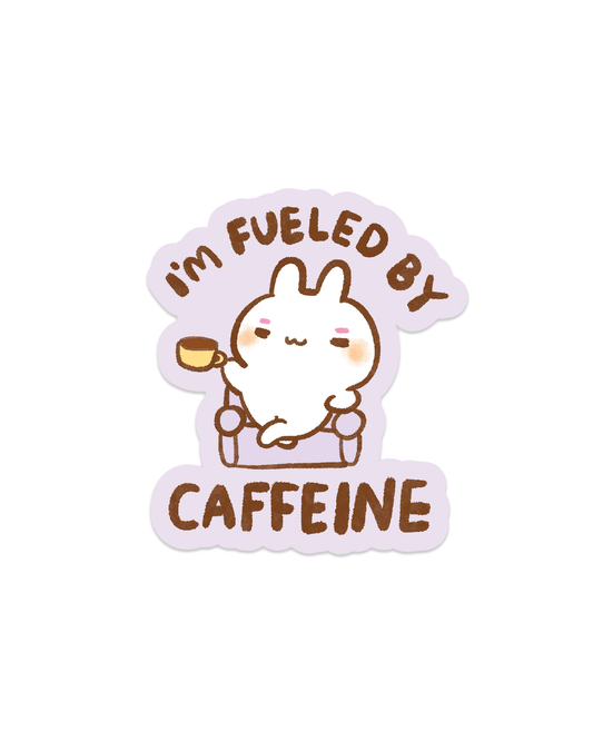 I'm Fueled by Caffeine! - Die Cut Stickers!
