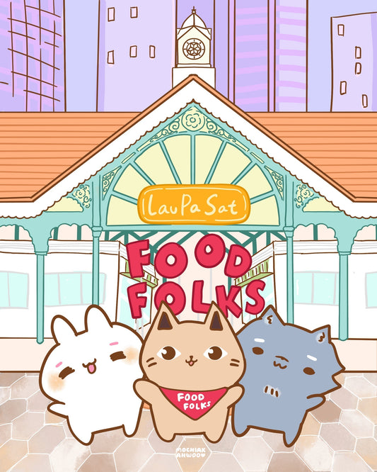 Mochiak & AhWoo now at Food Folks @ Lau Pa Sat