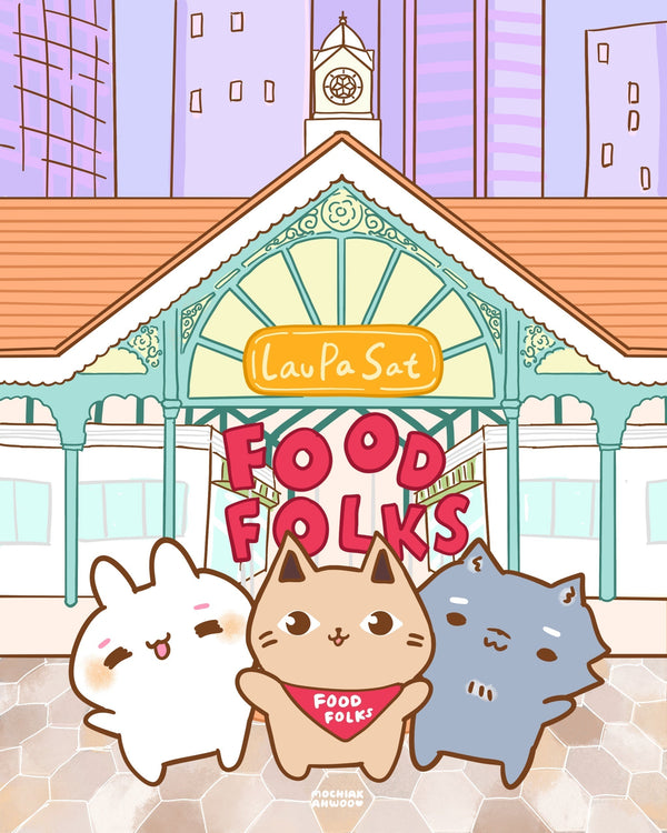 Mochiak & AhWoo now at Food Folks @ Lau Pa Sat