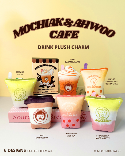 Cozy Drink Club Plush Charm Blind Box