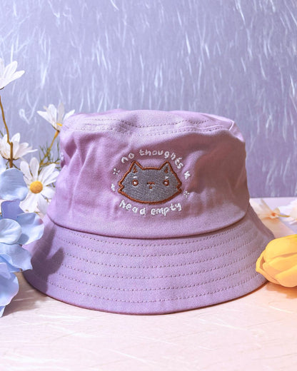 No Thoughts, Head Empty Bucket Hat - 5 colors