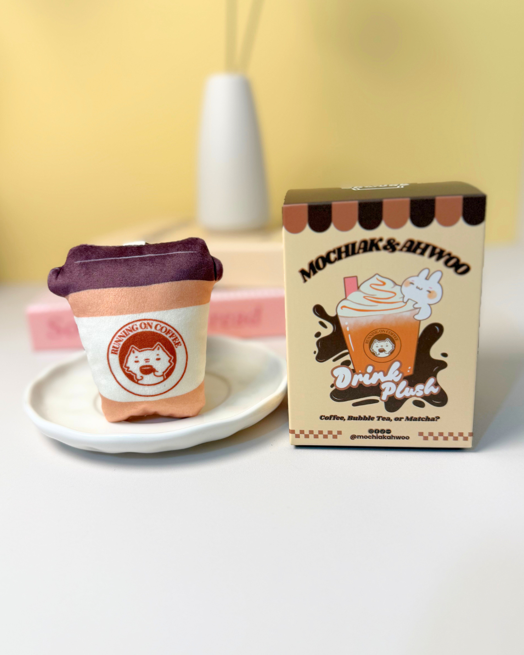 Cozy Drink Club Plush Charm Blind Box