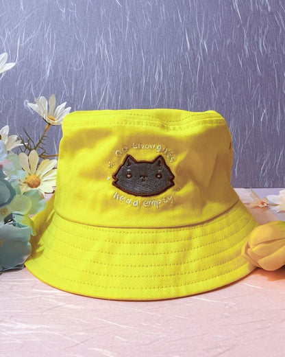 No Thoughts, Head Empty Bucket Hat - 5 colors