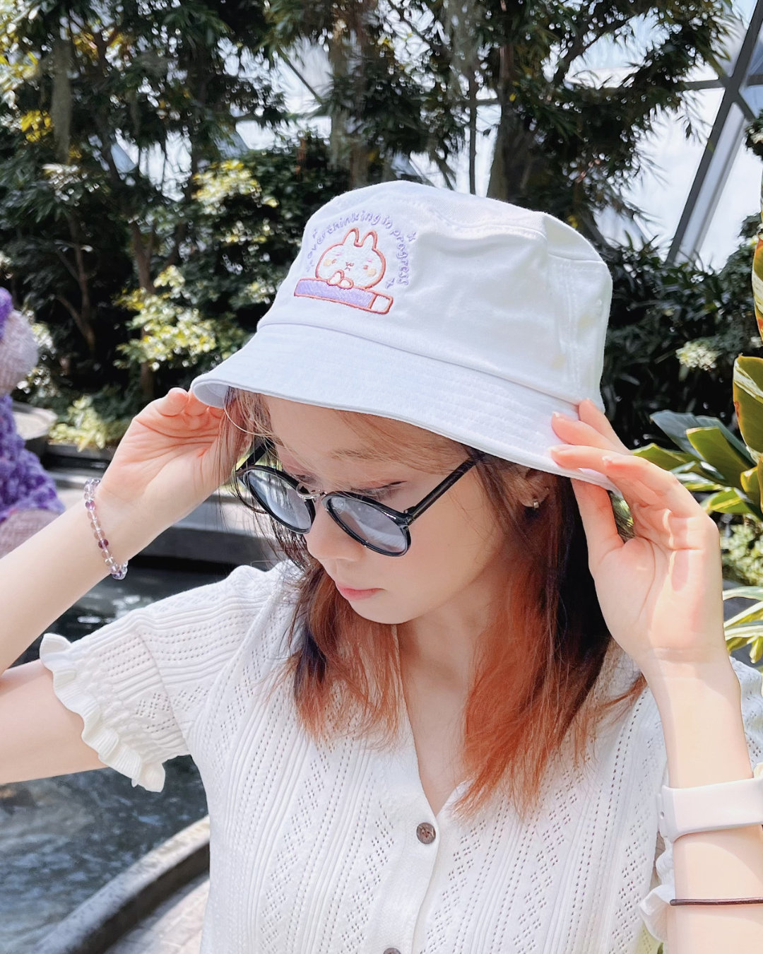 Overthinking in progress with Mochiak Bucket Hat - 5 colors