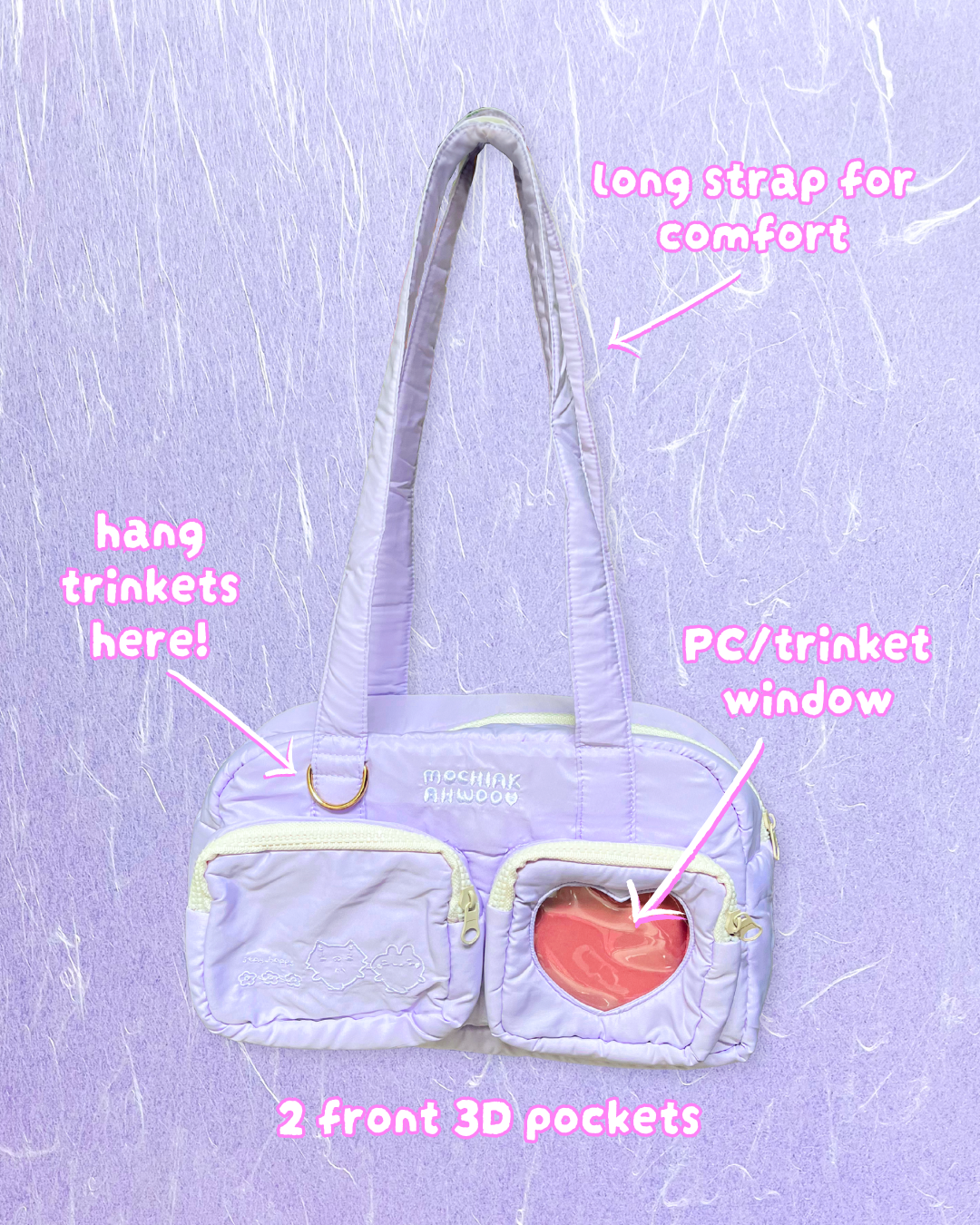 Puffy Bowling Bag (Dark Brown)