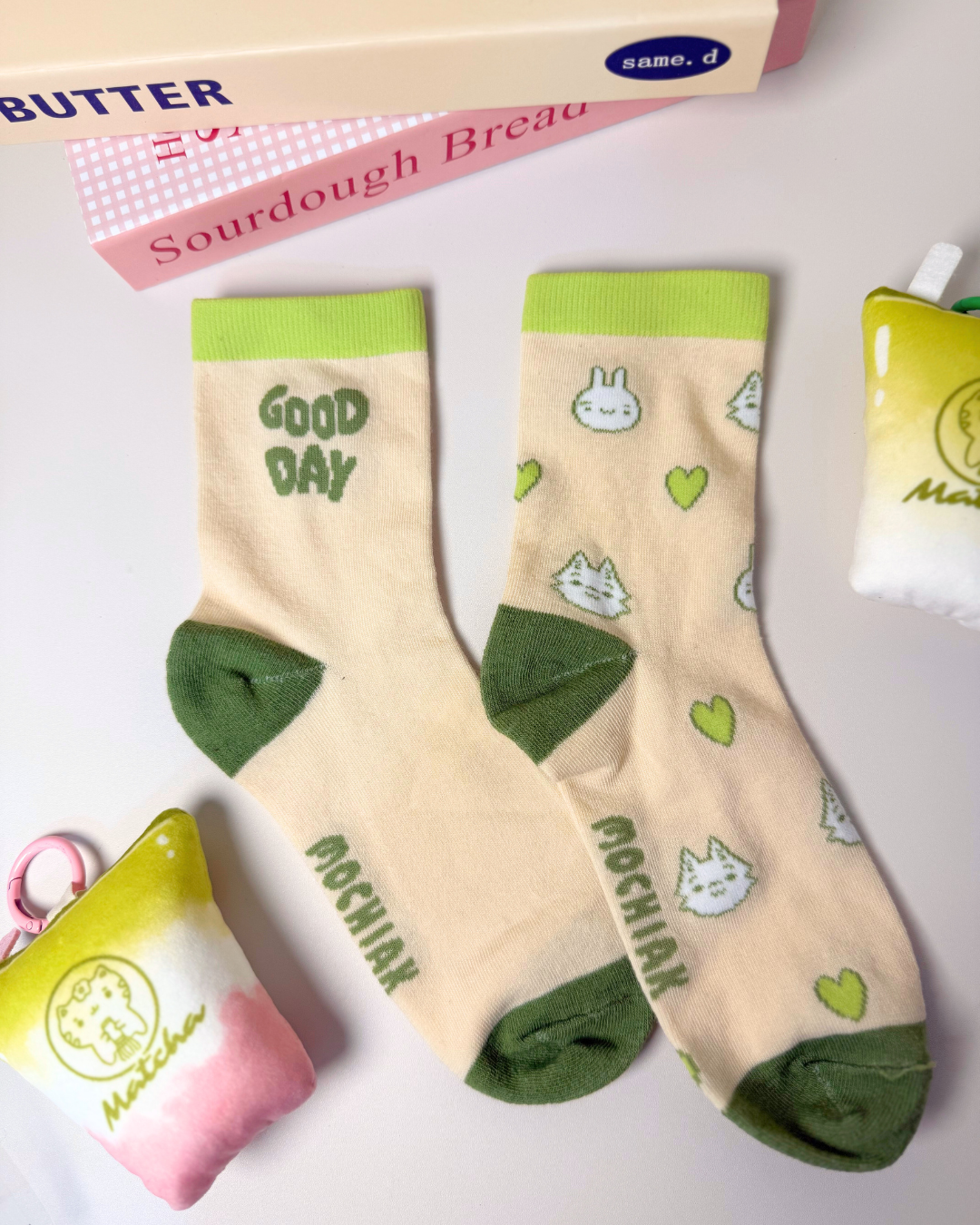 Cozy Drink Club Mismatch Socks - 3 Styles