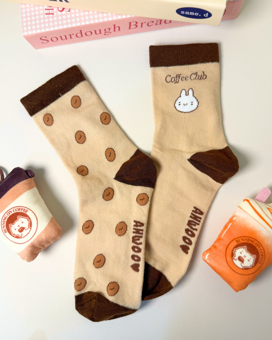Cozy Drink Club Mismatch Socks - 3 Styles