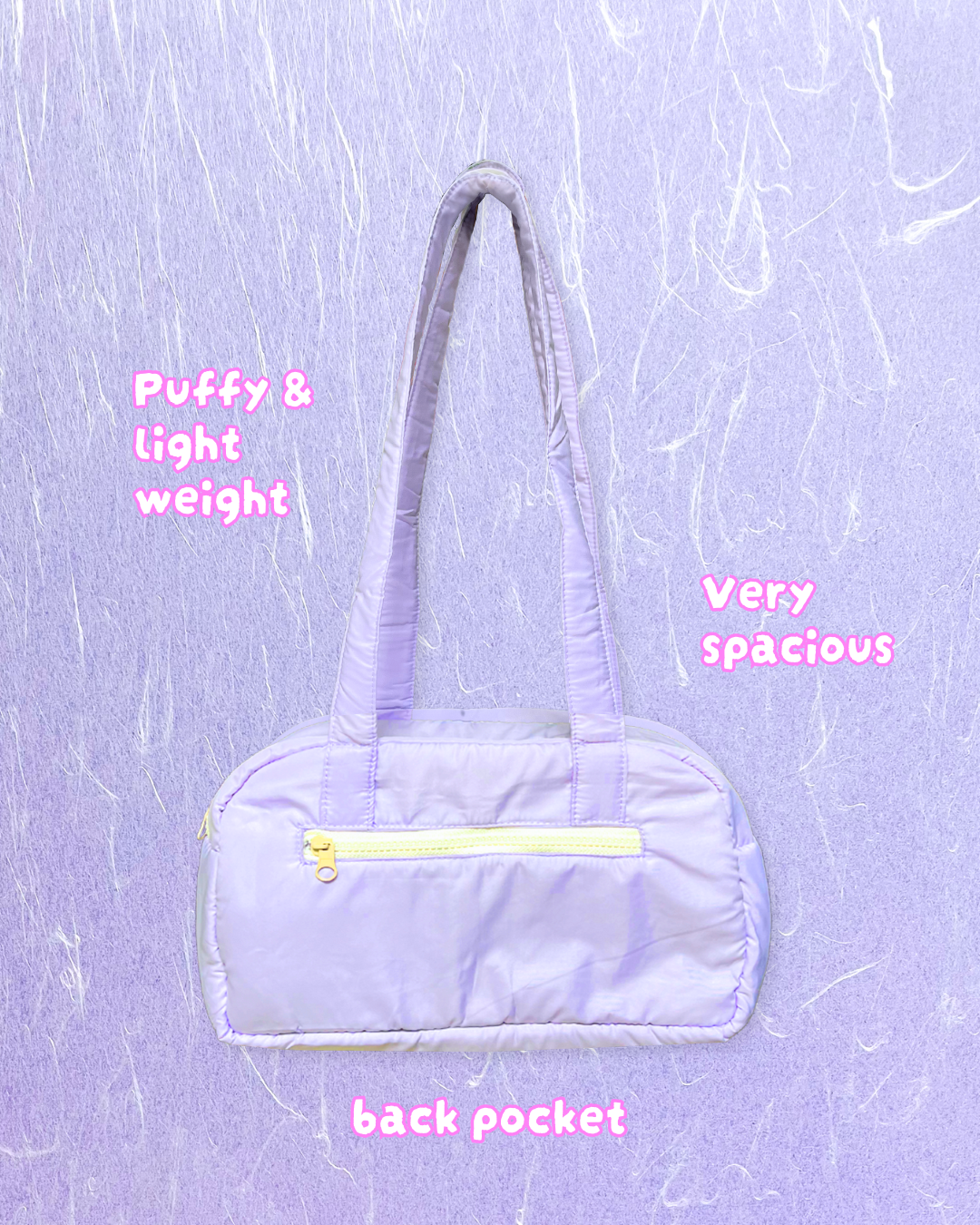 Puffy Bowling Bag (Dark Brown)