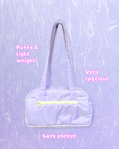 Puffy Bowling Bag (Dark Brown)