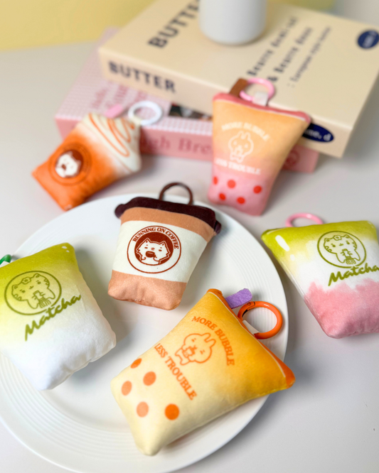 Cozy Drink Club Plush Charm Blind Box