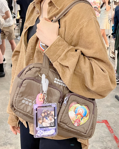 Puffy Bowling Bag (Brown)