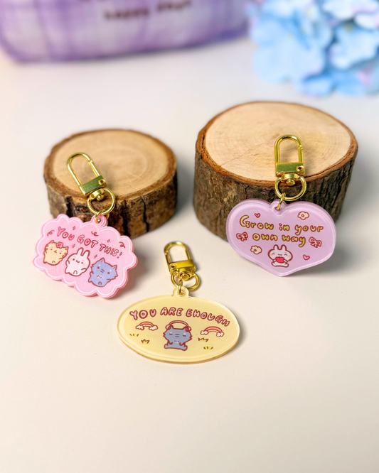 Happy Days Positive Message Series - Acrylic Charms