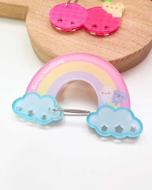 Rainbow - Acrylic Carabiners