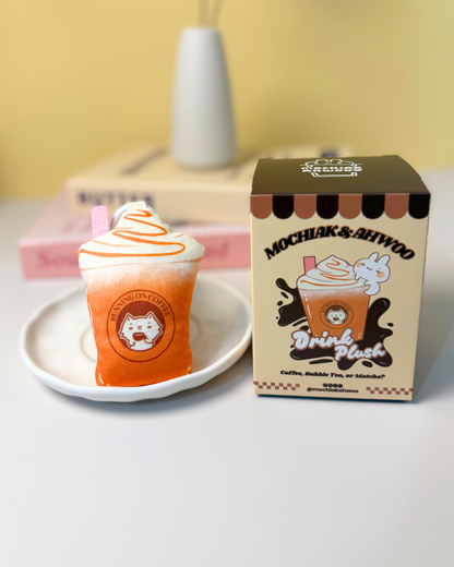 Cozy Drink Club Plush Charm Blind Box