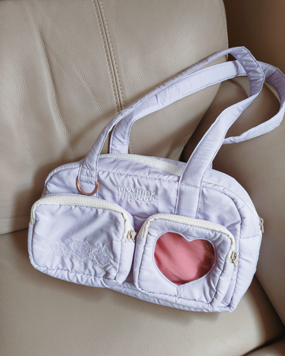 Puffy Bowling Bag (Purple)