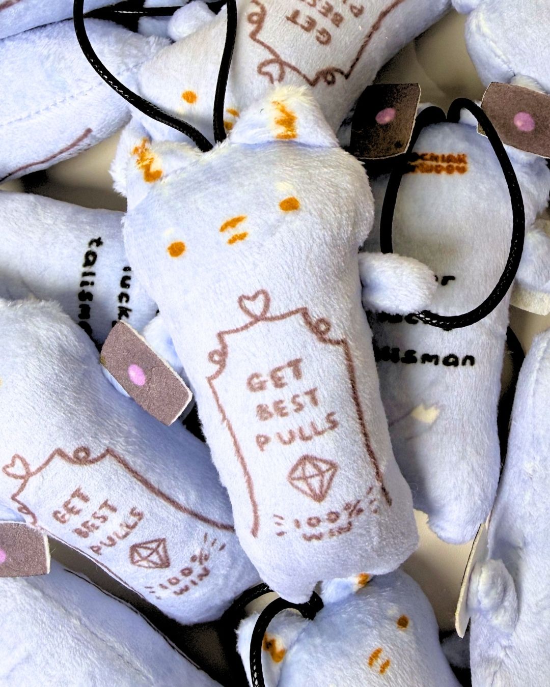 Lucky Talisman Series - Wonky Friends Plush Charm