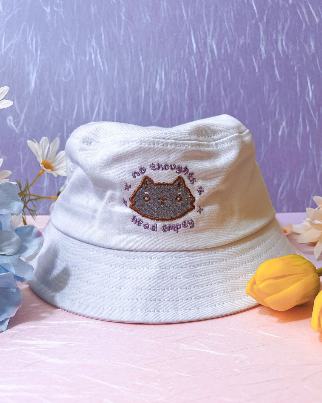 No Thoughts, Head Empty Bucket Hat - 5 colors