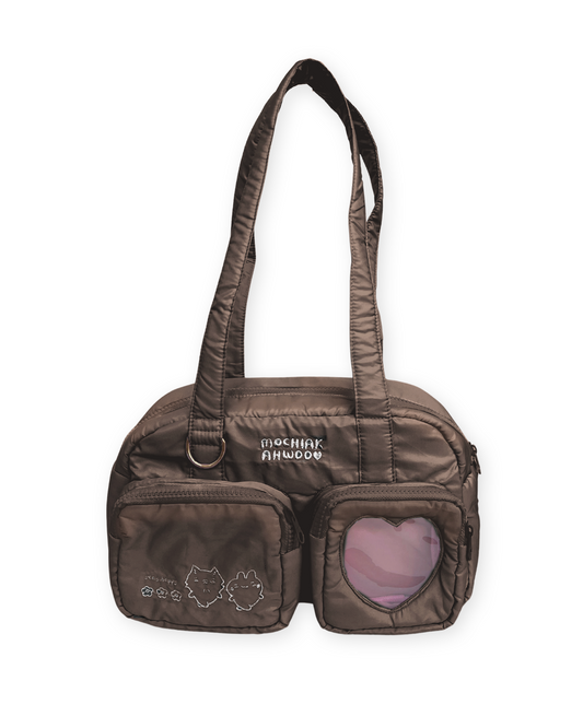 Puffy Bowling Bag (Brown)