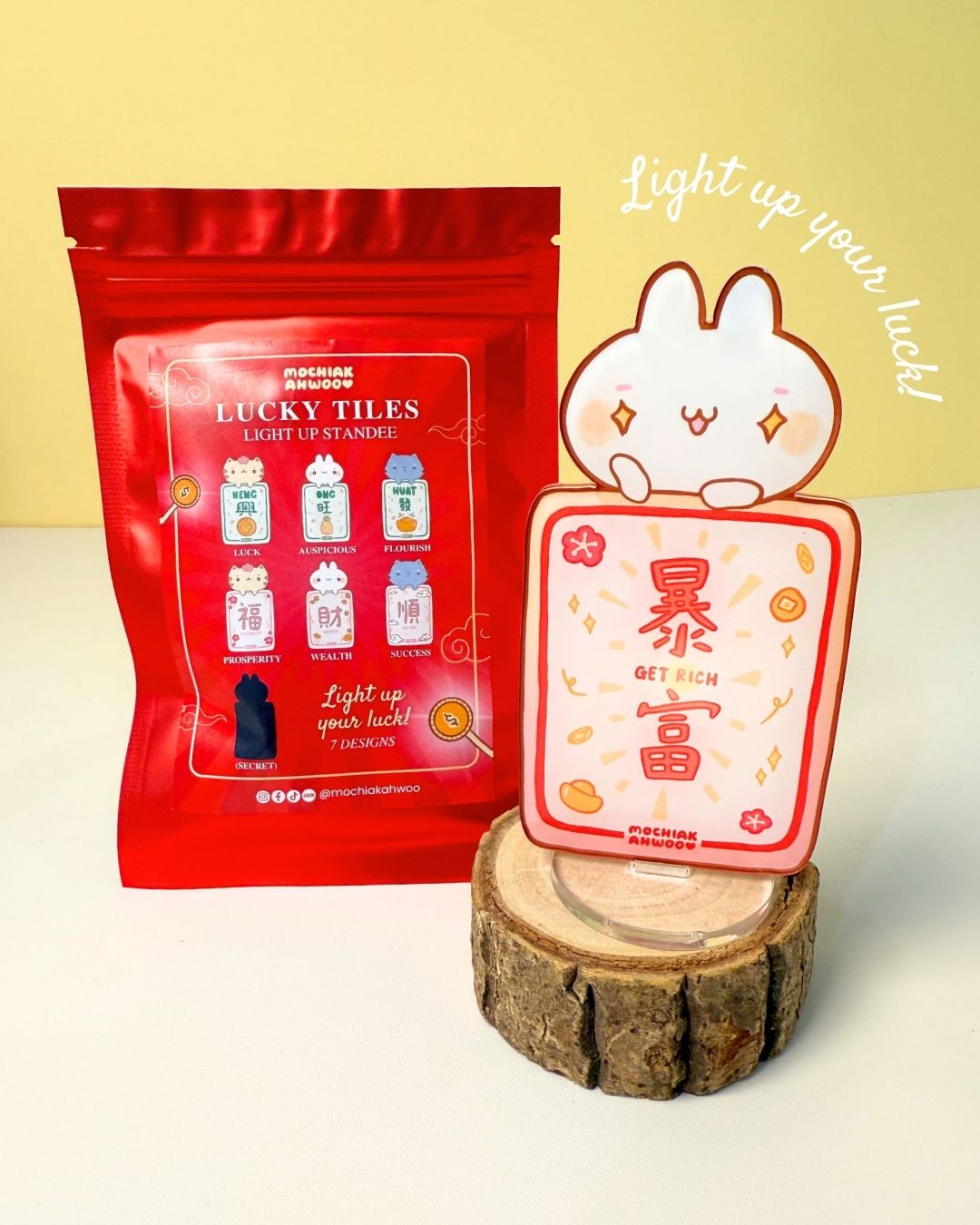 Lucky Tile Light-Up Standee Series - Chinese New Year Special