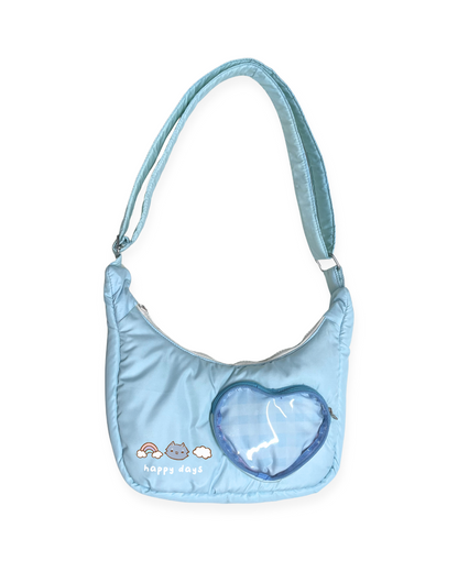 Puffy Sling Bag (Blue)