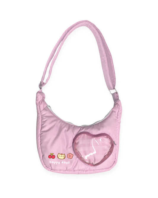 Puffy Sling Bag (Pink)