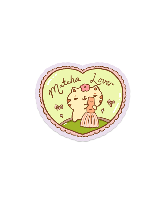 Matcha Lover - Die Cut Stickers!