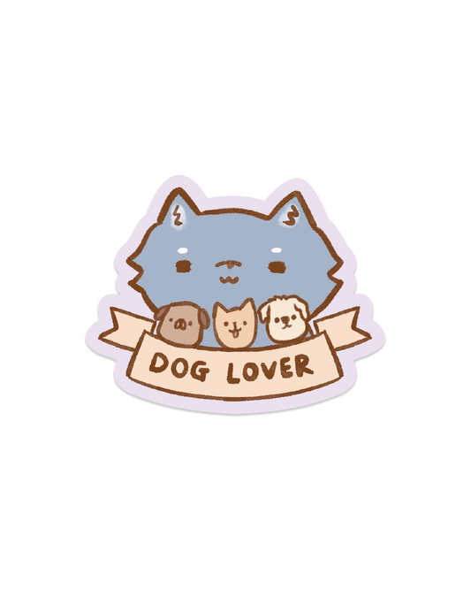Dog Lover - Die Cut Stickers!