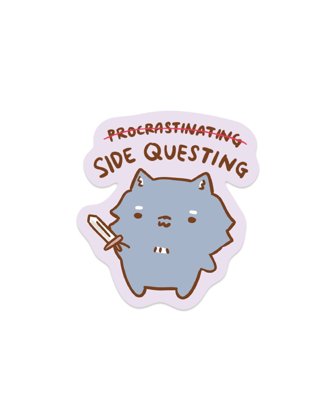 Side Questing - Die Cut Stickers!