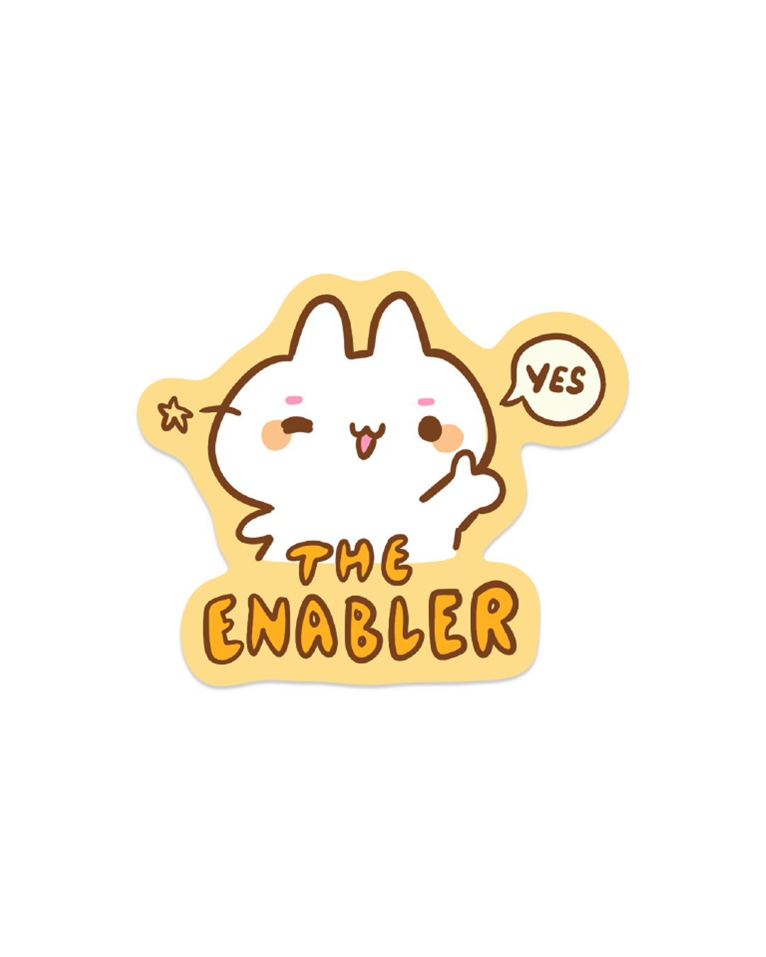 The Enabler - Die Cut Stickers!