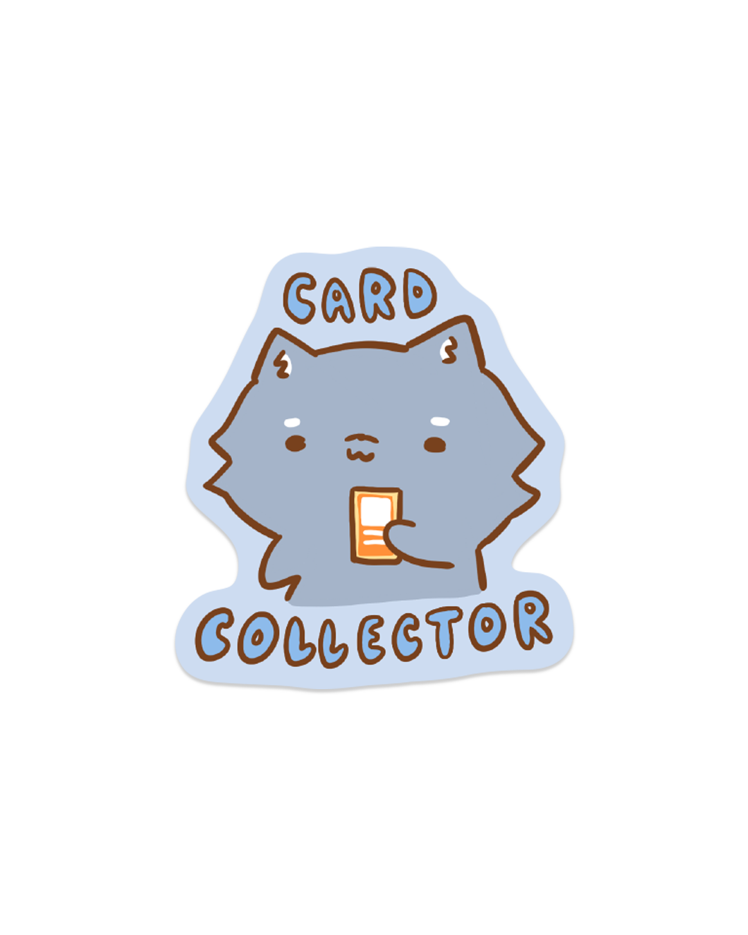 Card Collector - Die Cut Stickers!
